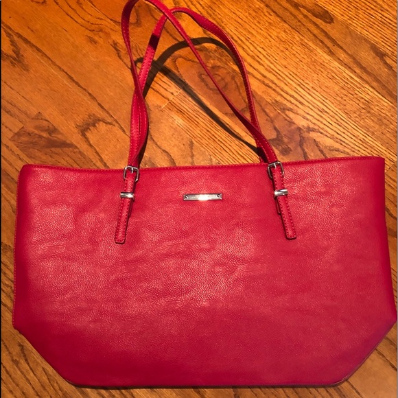 Nine West Bags Nine West Leather Laptop Bag Poshmark